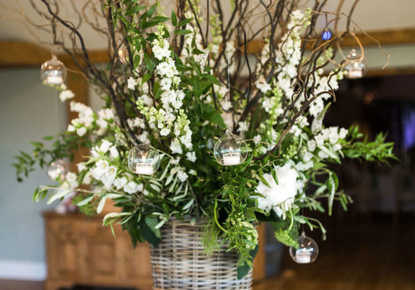 Flowers at La Mare Wine Estate, wedding