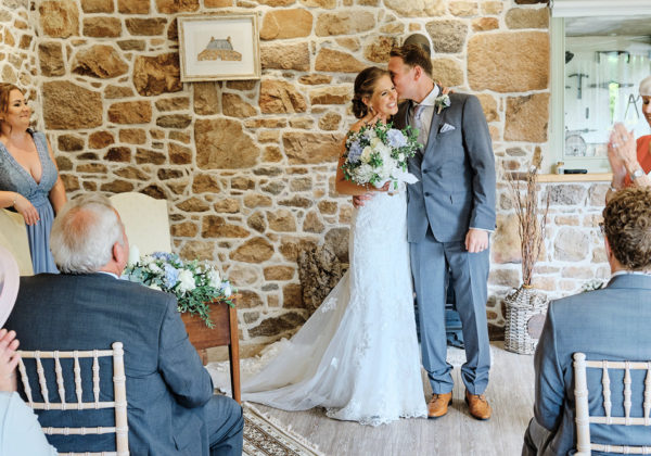 Getting Married in the Garden Room at La Mare Wine Estate