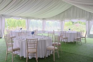 The Vineyard Marquee La Mare Wine Estate
